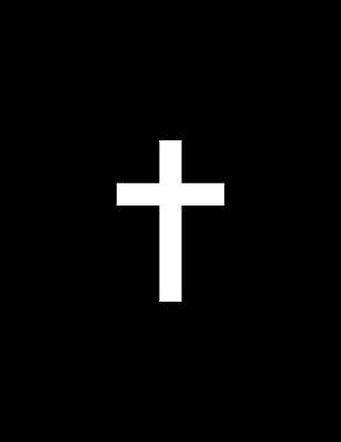 Sunset Graphics & Decals Christian Cross Decal Vinyl Car Sticker | Cars Trucks Vans Walls Laptop | White | 5.5 inches | SGD000336