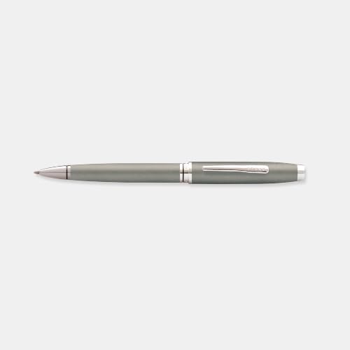 THINGS REMEMBERED Engraved Cross Coventry Gunmetal Grey & Chrome Ballpoint Pen (Free Customization)