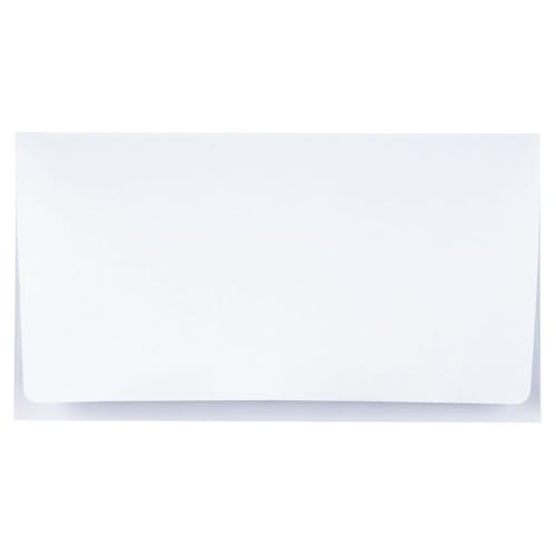 LUXPaper #6 3/4 Remittance Envelopes | 3 5/8" x 6 1/2" | Bright White | 24lb. Text | 50 Qty