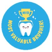 Dental 500 Reward Stickers / 1.5" Orthodontist 8 Tooth Designs Label Roll - color: Dental