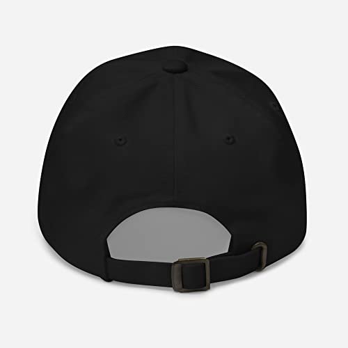 Knights Templar Hat - Christian Catholic Crusader - Knights Templar Cross Embroidered Adjustable Baseball Cap - color: Black