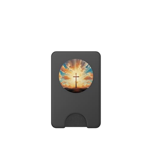 Christian Religious Christian Believer Christianity Jesus PopSockets PopWallet for MagSafe - style: Magnetic PopWallet