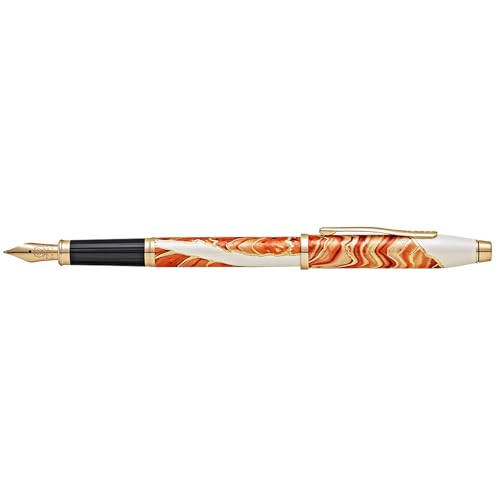 Cross Wanderlust Antelope Canyon Refillable Fountain Pen, Medium Nib - color: Antelope