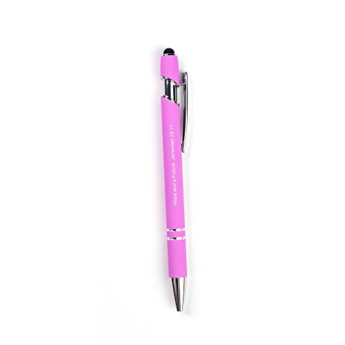 Logos Trading Post Hope and A Future Bible Verse Pen with Bookmark - color: Light Pink