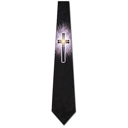 Steven Harris The Shining Cross Tie - Mens Religious Neckties