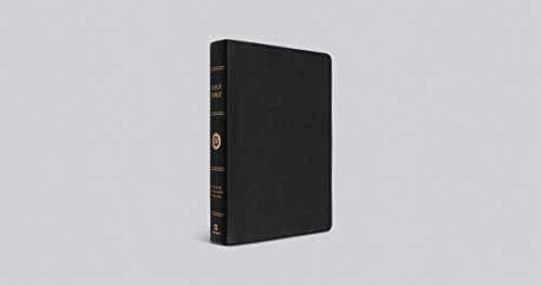 ESV Large Print Wide Margin Bible (Black)