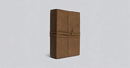 ESV Journaling Bible, Interleaved Edition (Brown, Flap with Strap)