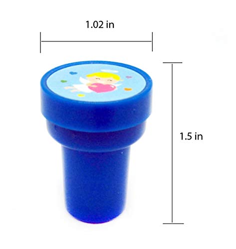 TINYMILLS 50 Pcs Bible Characters Religious Assorted Stampers for Kids