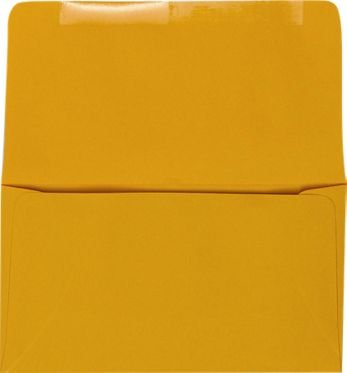 LUXPaper #6 3/4 Remittance Envelopes | 3 5/8" x 6 1/2" | Goldenrod | 24lb. Text | 50 Qty - color: Yellow