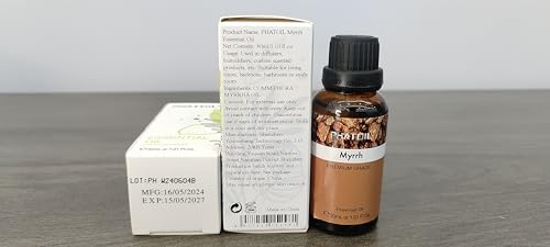 PHATOIL Myrrh Essential Oil for Diffuser, Soap Candle Making 1.01fl.oz - size: 1.01 Fl Oz (Pack of 1)