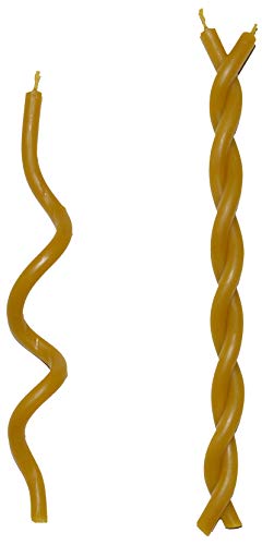 KESIS 40 Candles Made from Natural Wax (Length 6.7 inches, Diameter About 0.2 inches) Beeswax Candles for Candlelit Dinners, Churches, Festive Cakes and Home Decor - size: 40 Pack