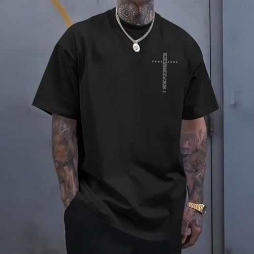 Christian Shirts for Men Vintage Religious Cross Bible Verse T-Shirt Jesus Faith Tshirt Inspirational Graphic Tees - color: Black, size: Medium