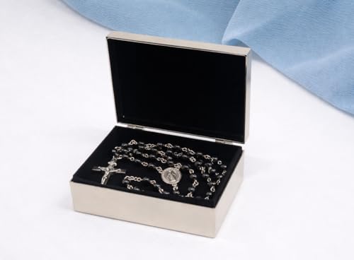 Cherished Moments Personalized Baptism Classic Rectangle Jewelry Box - color: Rectangle Baptism