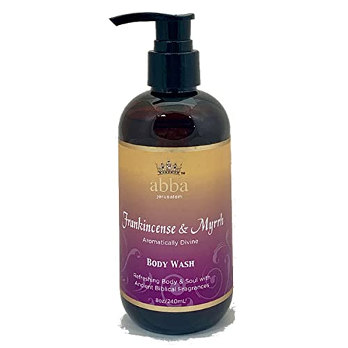 Body wash - Frankincense & Myrrh (8 oz with pump) 1 pk, 8 Ounce