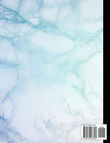 Composition Notebook: Pastel Hue Marble Journal for Girls, Kids, School, Students and Teachers (College Ruled 8.5 x 11, 100 pages)