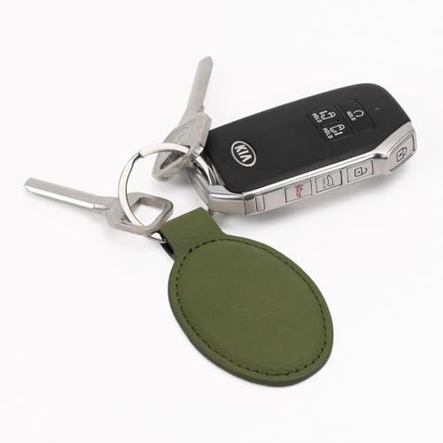 LaserGram Oval Keychain, Bible Verse Philippians 4-13, Personalized Engraving Included - color: Camo Green
