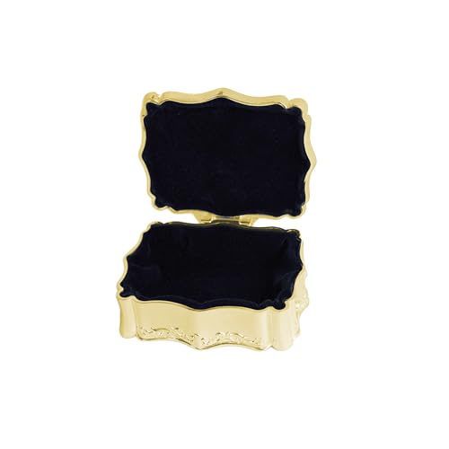 Cherished Moments Personalized Baby Dedication Rectangle Jewelry Box - color: Gold Dedication