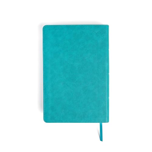 NASB Giant Print Reference Bible, Teal LeatherTouch, Indexed, Red Letter, Presentation Page, Cross-References, Full-Color Maps, Easy-to-Read Bible Karmina Type