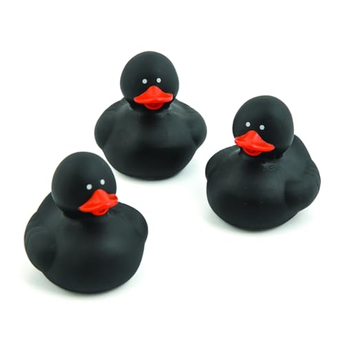 Fun Express Black Mini Duck, 2 inch, 12 Pack - color: Black