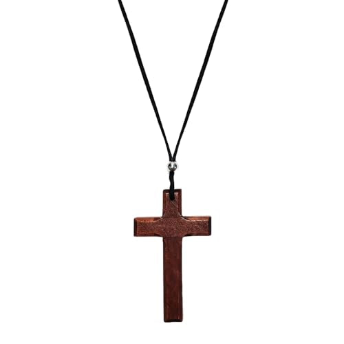 Wooden Cross for Car Rearview Mirror