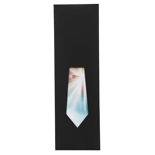 ASVP Shop Easter Mens Ties Jesus Resurrection Cross Necktie Tie Religious Neckties Christianity - style: Heavenly Light