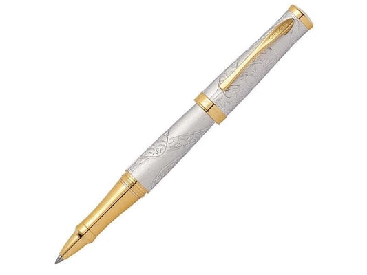 Cross Year of The Monkey Special Edition Handcrafted Pen (Rollerball, Brushed Platinum) - color: Brushed Platinum, style: Rollerball