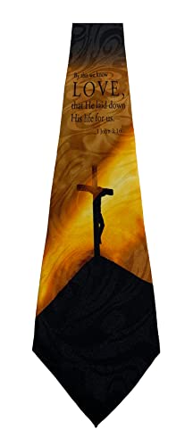 Steven Harris Christian Religious Jesus Novelty Neckties - color: Design # 1