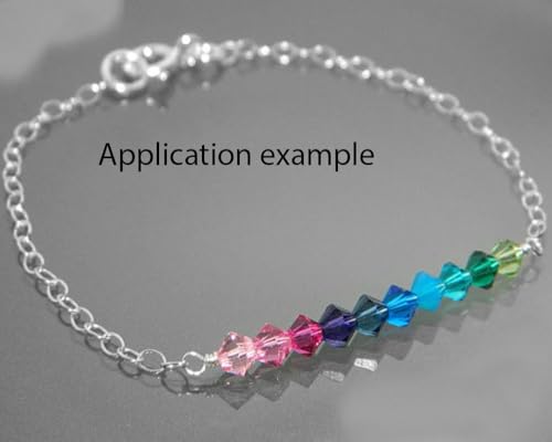 250pcs Czech 6mm (0.24 Inch) Faceted Bicone Crystal Glass Beads Spacer Bulk Green Red Shimmer - color: Green Red Shimmer, size: 6mm - 250pcs