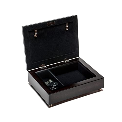 Cottage Garden Many Women Do Noble Things Burlwood Jewelry Music Box Plays Amazing Grace
