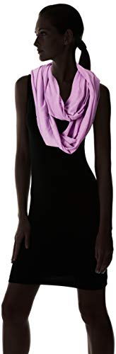 Hadley Wren Women's Classic Solid Soft Lightweight Everyday Infinity Scarf - color: Orchid
