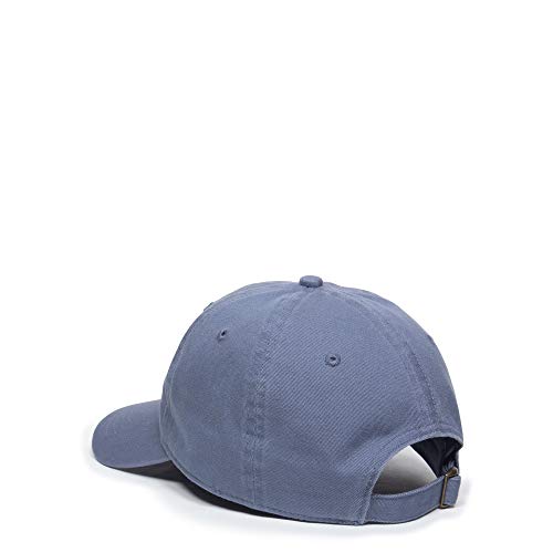 Outdoor Cap Mountain Embroidered Dad Hat Adjustable Soft Cotton Polo Style Unstructured Baseball Cap for Men & Women - color: Cloudy Blue