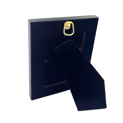 Needzo Resurrection of Christ Framed Icon 7 3/4 Inch, Gold Foil, Wall Hanging and Comes With Stand, Religious Gift For Woman, Man, Easter Icon Jesus Christ