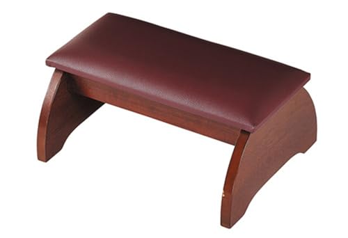 Trinity Church Supply Personal Kneeler Walnut Finish Maple Hardwood Kneelers Wooden Church Prayer Bench for Praying, 17 Inch x 1.5 Inch