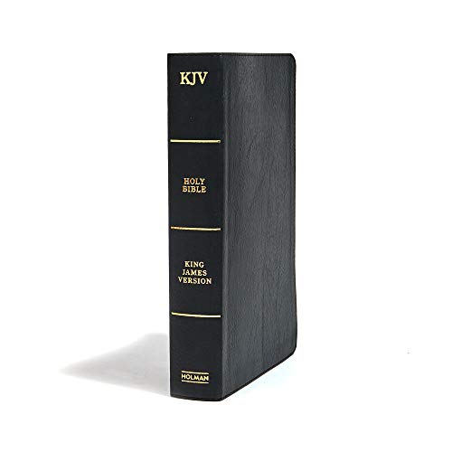 KJV Super Giant Print Reference Bible, Black LeatherTouch, Red Letter, Pure Cambridge Text, Presentation Page, Cross-References, Full-Color Maps, Easy-to-Read Bible MCM Type