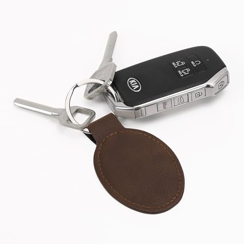 LaserGram Oval Keychain, Bible Verse Philippians 4-13, Personalized Engraving Included - color: Chocolate Brown