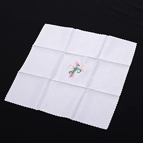 BLESSUME Church Altar Corporal Square Chalice Altar Cloth (I) - color: I