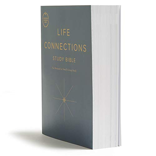 CSB Life Connections Study Bible, Trade Paper, Black Letter, Study Notes and Commentary, Margin Questions, Icons, Small Groups, Easy-to-Read Bible Serif Type