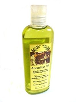Anointing Oil Frankincense Myrrh & Spikenard Authentic 120 Ml 4 Fl.oz Holy Land