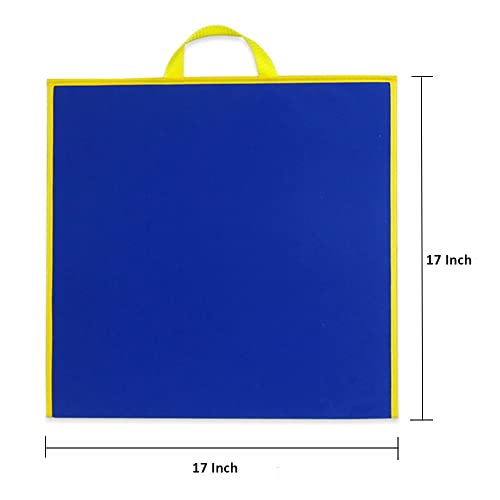 Topwon Felt Board, Folding Flannel Playboard Preschool Toddler Stories Boards, Animal Story Learning Double-Side Stand Flannel Board (Not Including Animal Felt) - style: Not Including Animal Felt