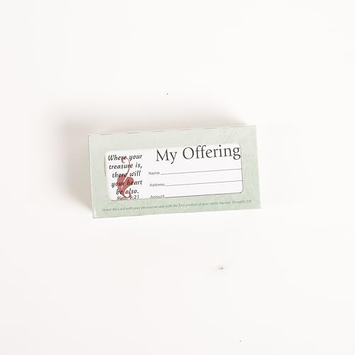 Broadman Church Supplies My Offering Bill Size Envelope, 100 Count