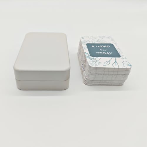 MOBU- Prayer Cards 70 Unique Bible Verse Cards with Portable Storage Box