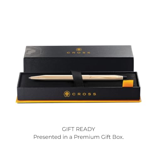 Cross Classic Century 23KT Gold Ballpoint Pen, Medium Point, Black Ink - color: Gold