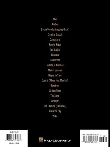 Hillsong: Modern Worship Hits - Piano/Vocal/Guitar Sheet Music Songbook | Contemporary Christian Worship Songs Collection | Popular Praise and Worship Music Book with Chords and Lyrics for Church