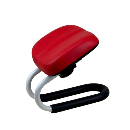 Menolana Meditation Stool Prayer Stool Adjustable Height Versatile Kneeling Benches Meditation Bench Practices for Home Women Praying - color: Red