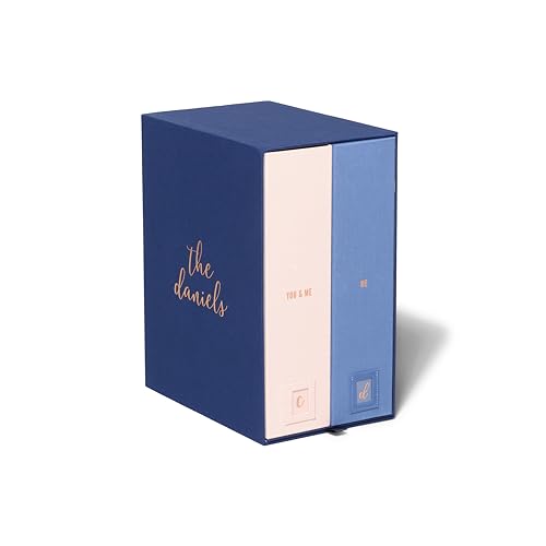Savor | Deluxe Wedding Keepsake Box with 52 Labels, 6 Drawers, and 8 Vertical Files | Acid-Free Memory Organizer for Wedding Day, Bridal Shower & Anniversary (Blue, Caroline Font) - color: Something Blue, size: Caroline Font
