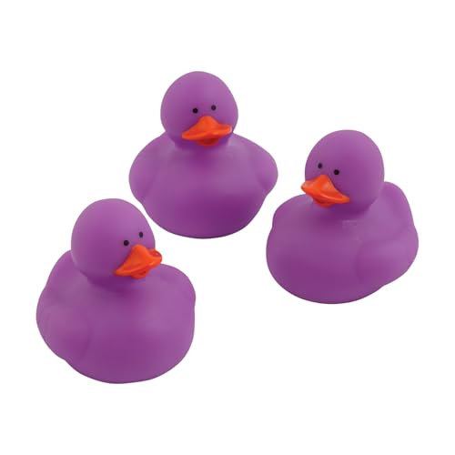 Fun Express Purple Rubber Ducks 12 Pack - color: Purple