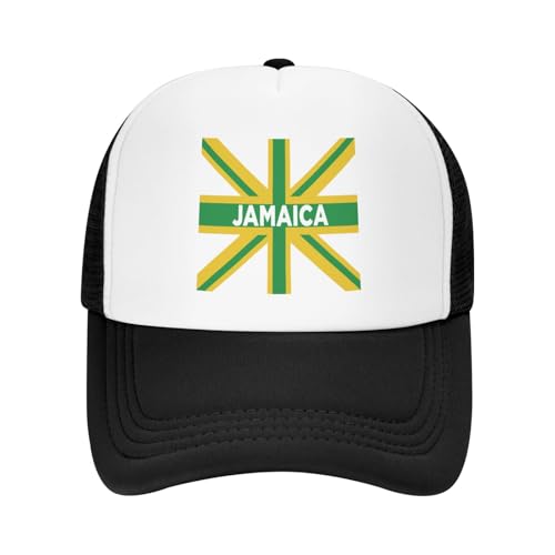 MOLAIGIN Trucker Hat, Adjustable Snapback Hat, Baseball Cap for Men Women, Breathable Mesh for Casual Wear - color: Black18