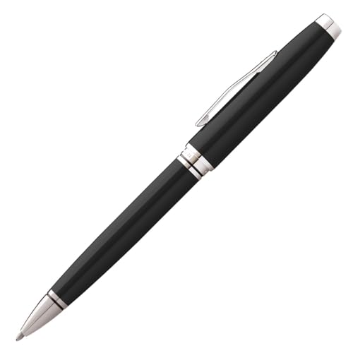 Cross Coventry AT0662-6 Ballpoint Pen, Oil-based, Black Lacquer - color: black lacquer, style: Single Item