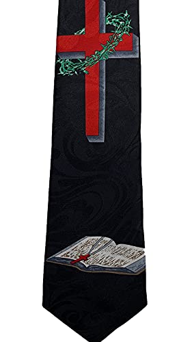 Steven Harris Christian Religious Jesus Novelty Neckties - color: Design # 17