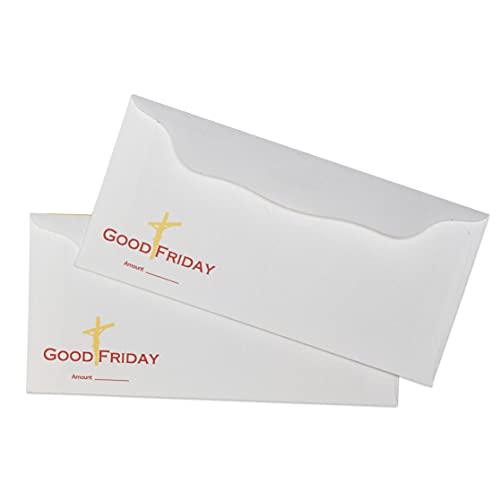 Good Friday Offering Envelopes for Church | Easter Church Envelopes (100)